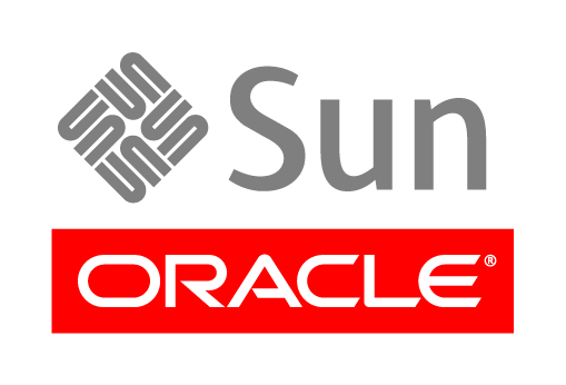 Oracle with Sun on top logo