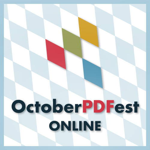PDF Association - OctoberPDFest Online 2020 - Logo