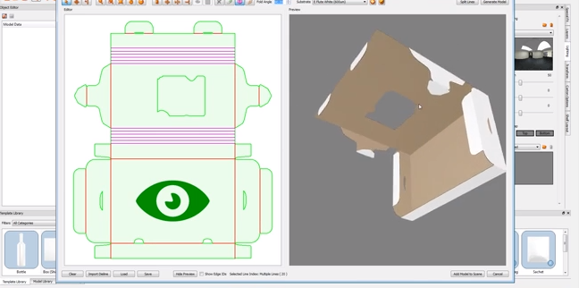 Creative Edge Software - iC3D Carton Fold Medium - Bild