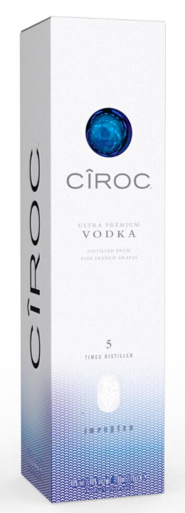 iC3D Opsis Model - Food - Ray Trace - Fresnel-lins - Cîroc - Vodka Carton Box - Bild