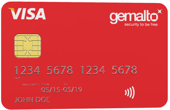 iC3D Opsis Model - Visa kreditkort - Bild