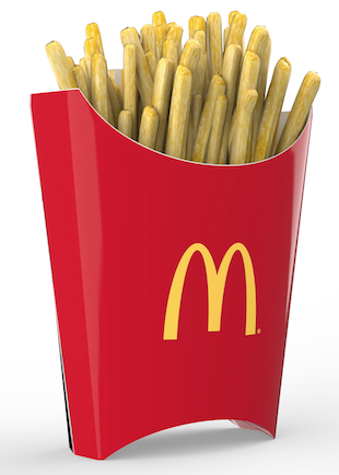 iC3D Opsis Model - Livsmedel - McDonalds pommes frites - Bild