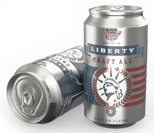iC3D - Cans - Liberty Craft Ale Beer - Bild