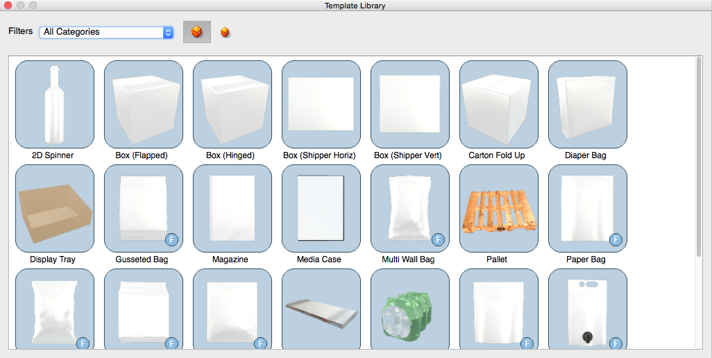 Creative Edge Software - iC3D Template Library - Bild