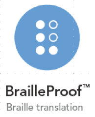 BrailleProof - Ikon