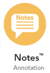 Notes - Annotation/Kommentarer - Ikon
