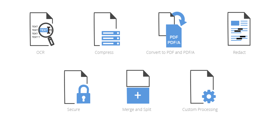 Foxit/LuraTech Rendition Server - Feature Set Picture