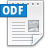 ODF Text Document Template logo