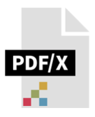 PDF/X - logo