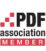 PDF Association Medlem - Logo