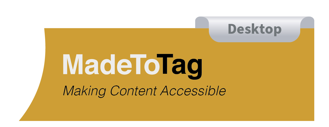 axaio MadeToTag Desktop - Logo