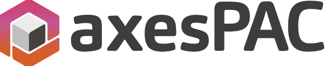 axesPAC - Logo with horizontal text