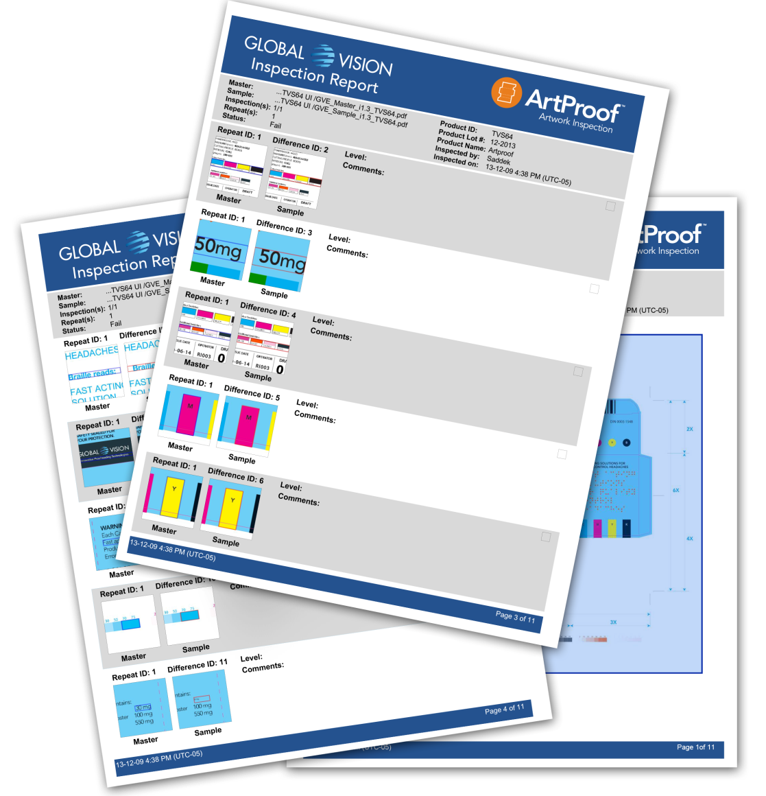 ArtProof Inspection Reports - Picture