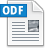 ODF Text logo