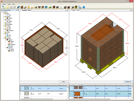treeDiM PLMStackBuilder - Palletization - Picture